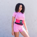 Pink Power Short Sleeve Crop Top