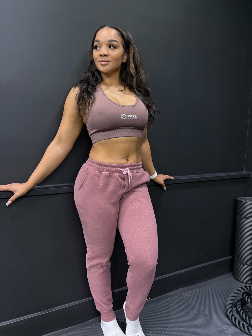 Mocha Sports Bra